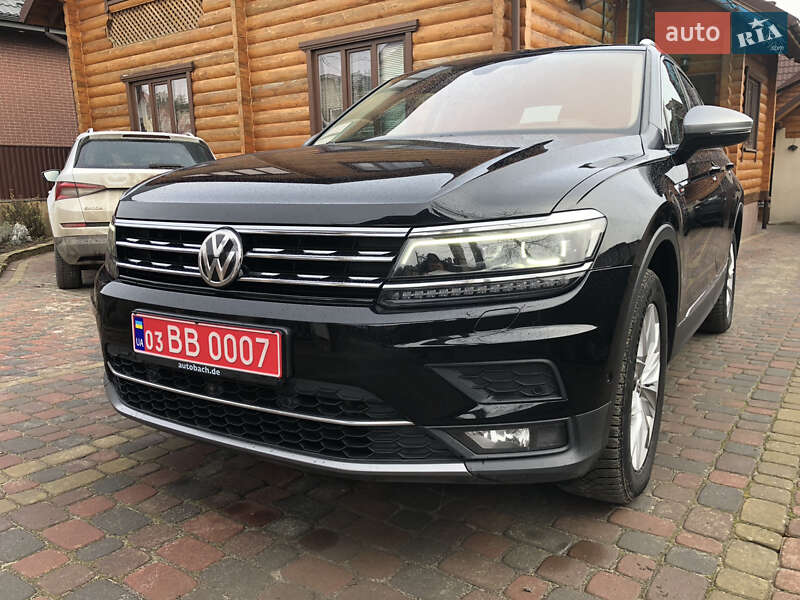 Внедорожник / Кроссовер Volkswagen Tiguan 2018 в Ровно
