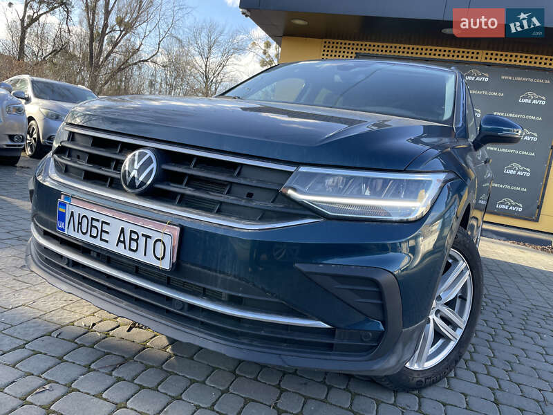 Позашляховик / Кросовер Volkswagen Tiguan 2022 в Львові