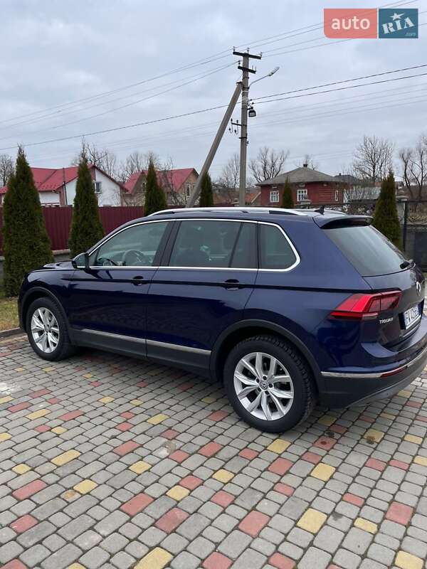 Внедорожник / Кроссовер Volkswagen Tiguan 2018 в Дрогобыче