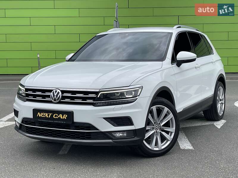 Внедорожник / Кроссовер Volkswagen Tiguan 2018 в 
