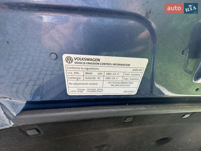 Внедорожник / Кроссовер Volkswagen Tiguan 2019 в Львове