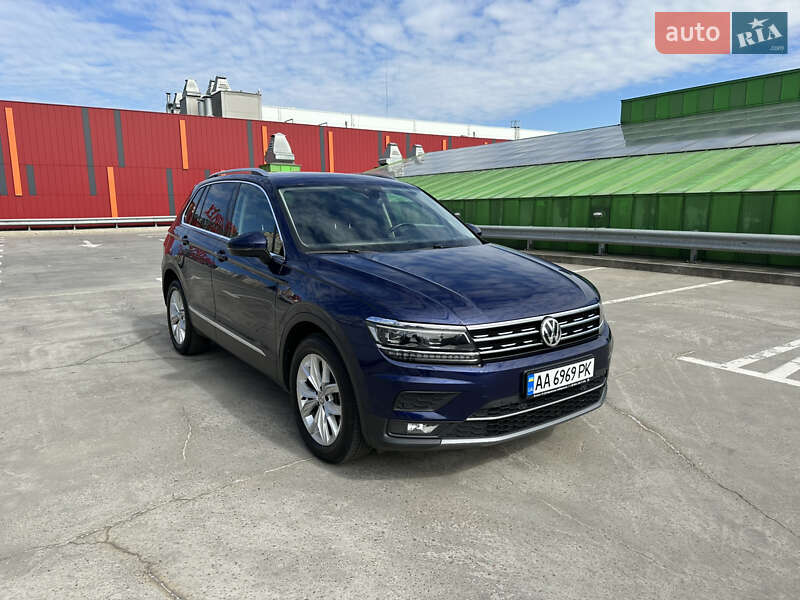 Внедорожник / Кроссовер Volkswagen Tiguan 2018 в Киеве