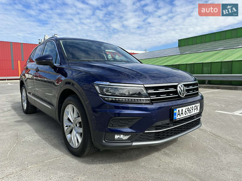 Внедорожник / Кроссовер Volkswagen Tiguan 2018 в Киеве