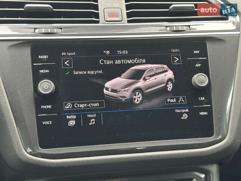Внедорожник / Кроссовер Volkswagen Tiguan 2020 в Ковеле