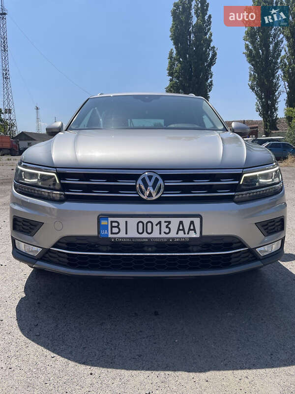Внедорожник / Кроссовер Volkswagen Tiguan 2017 в Киеве