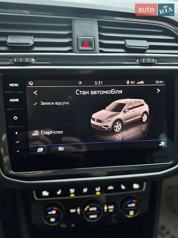 Внедорожник / Кроссовер Volkswagen Tiguan 2017 в Луцке