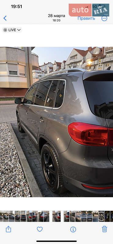 Внедорожник / Кроссовер Volkswagen Tiguan 2013 в Ровно