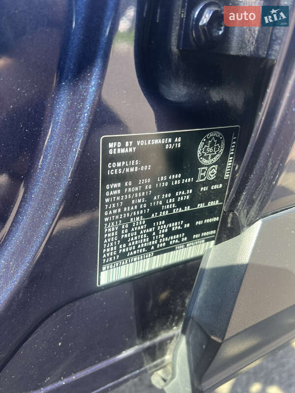 Внедорожник / Кроссовер Volkswagen Tiguan 2015 в Ровно фото 29 Внедорожник / Кроссовер Volkswagen Tiguan 2015 в Ровно