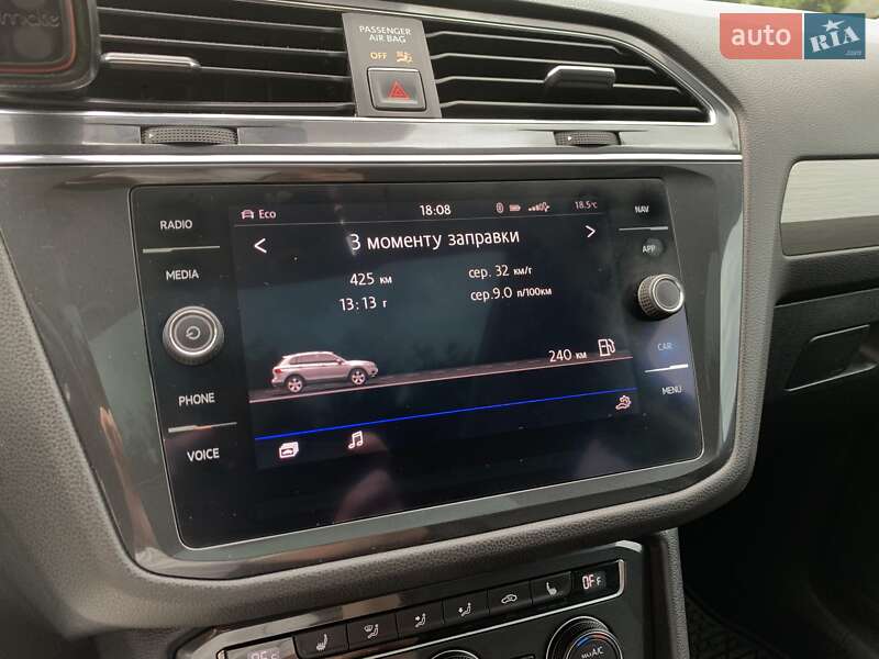 Внедорожник / Кроссовер Volkswagen Tiguan 2017 в Львове