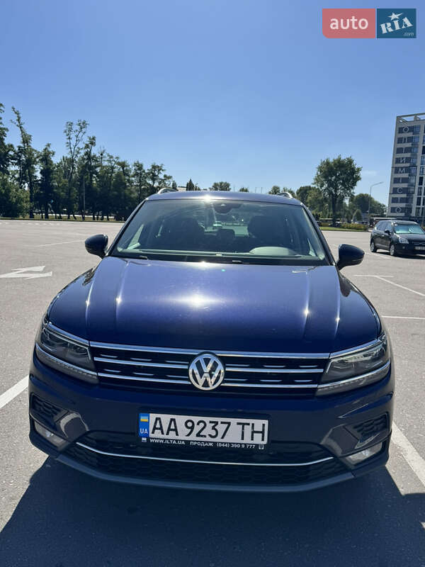 Внедорожник / Кроссовер Volkswagen Tiguan 2018 в Киеве