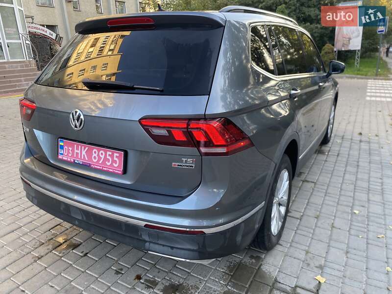 Внедорожник / Кроссовер Volkswagen Tiguan 2018 в Луцке