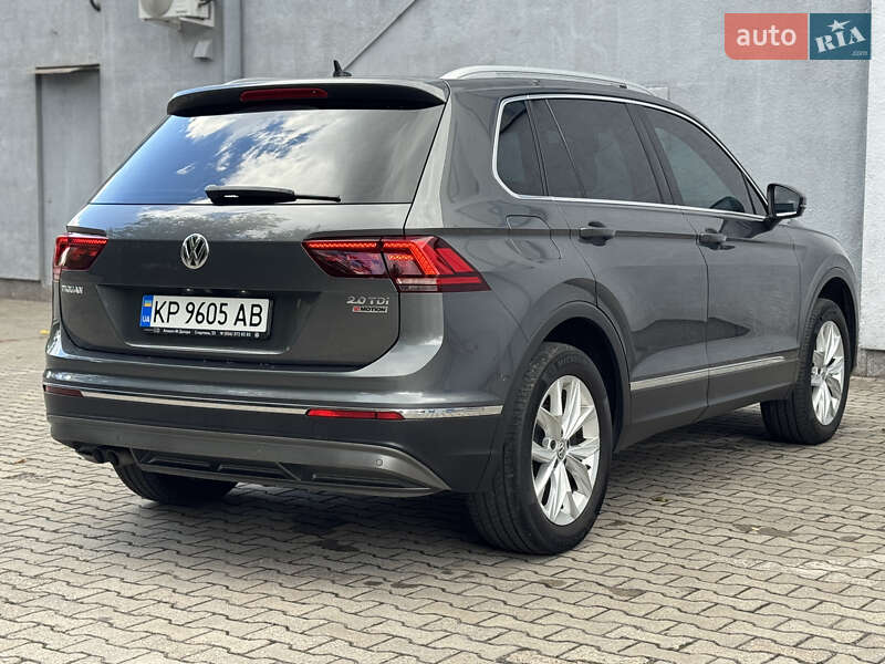 Внедорожник / Кроссовер Volkswagen Tiguan 2017 в Запорожье