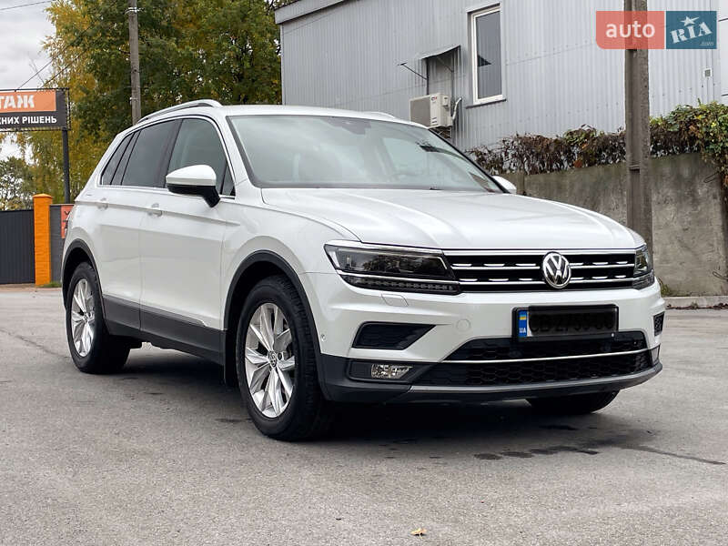 Позашляховик / Кросовер Volkswagen Tiguan 2019 в Чернігові