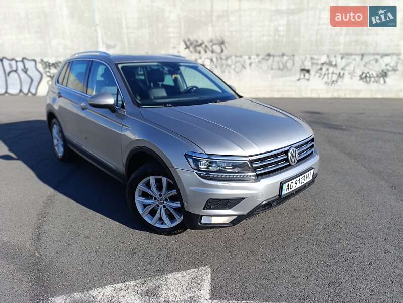 Позашляховик / Кросовер Volkswagen Tiguan 2016 в Львові