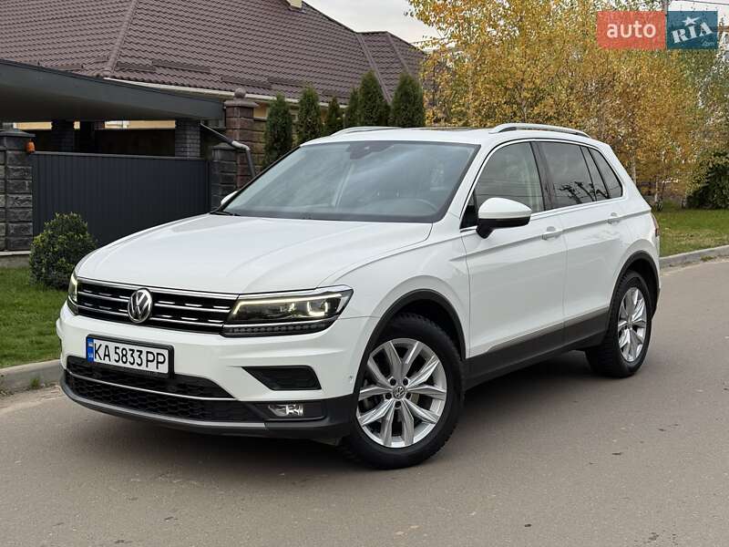 Внедорожник / Кроссовер Volkswagen Tiguan 2019 в Киеве