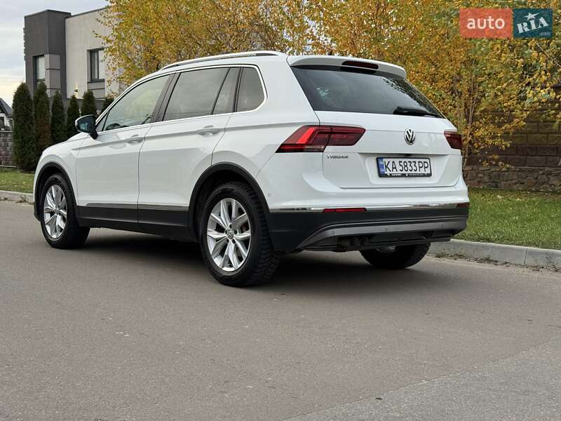 Внедорожник / Кроссовер Volkswagen Tiguan 2019 в Киеве