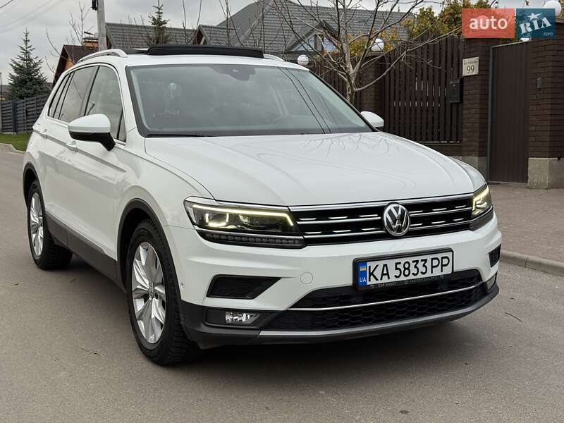 Внедорожник / Кроссовер Volkswagen Tiguan 2019 в Киеве