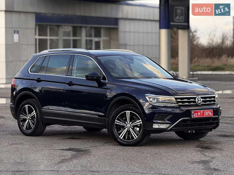 Внедорожник / Кроссовер Volkswagen Tiguan 2017 в Радивилове