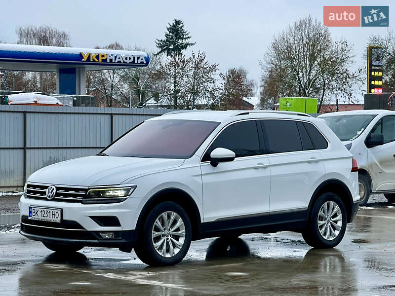 Внедорожник / Кроссовер Volkswagen Tiguan 2017 в Млинове