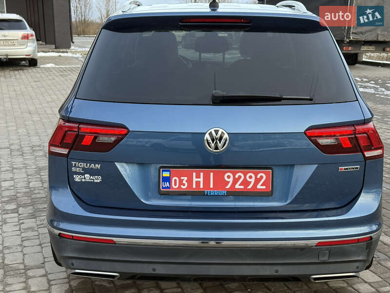 Внедорожник / Кроссовер Volkswagen Tiguan 2018 в Киеве