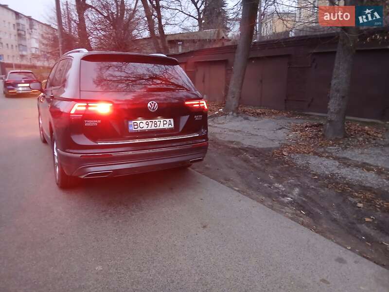 Внедорожник / Кроссовер Volkswagen Tiguan 2018 в Чернигове