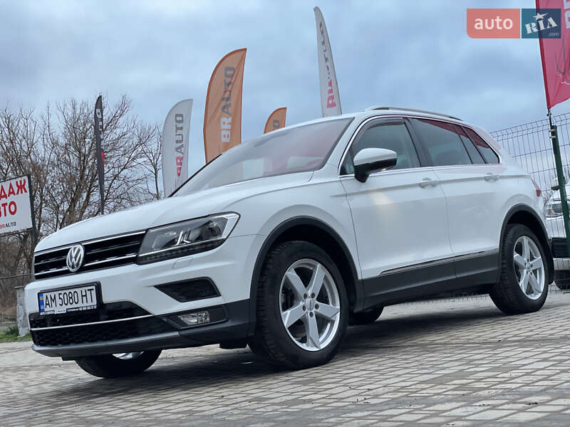 Внедорожник / Кроссовер Volkswagen Tiguan 2019 в Бердичеве
