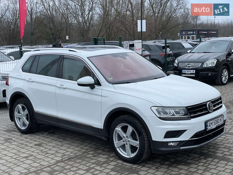 Внедорожник / Кроссовер Volkswagen Tiguan 2019 в Бердичеве