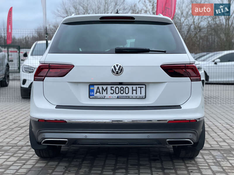 Внедорожник / Кроссовер Volkswagen Tiguan 2019 в Бердичеве