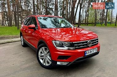Внедорожник / Кроссовер Volkswagen Tiguan 2019 в Черкассах