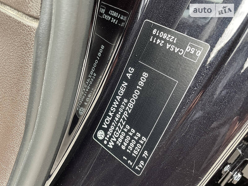 Внедорожник / Кроссовер Volkswagen Touareg 2010 в Бердичеве