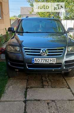 Внедорожник / Кроссовер Volkswagen Touareg 2005 в Виноградове