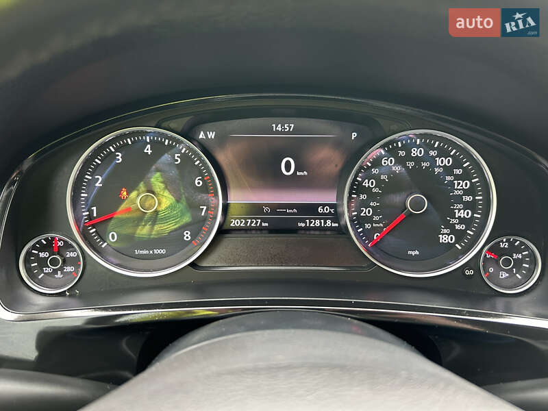 Внедорожник / Кроссовер Volkswagen Touareg 2013 в Полтаве