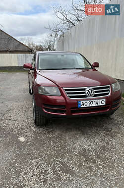 Внедорожник / Кроссовер Volkswagen Touareg 2005 в Берегово