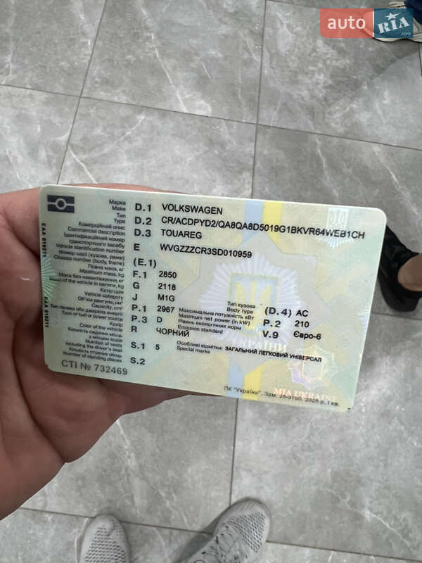 Позашляховик / Кросовер Volkswagen Touareg 2025 в Харкові