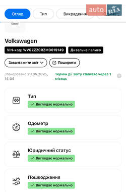 Позашляховик / Кросовер Volkswagen Touareg 2021 в 