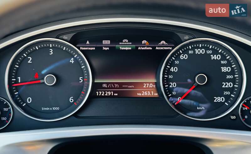 Позашляховик / Кросовер Volkswagen Touareg 2016 в Одесі