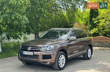 Позашляховик / Кросовер Volkswagen Touareg 2012 в Хмельницькому