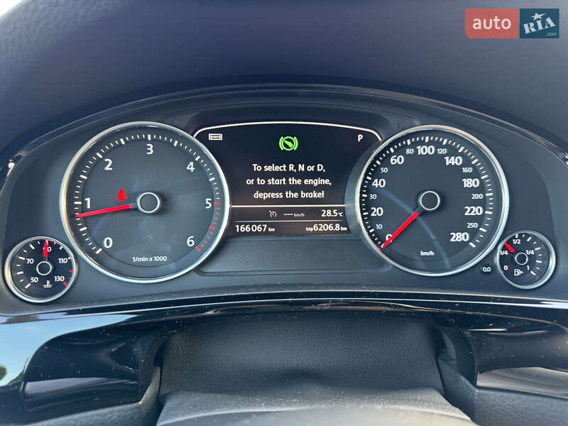 Внедорожник / Кроссовер Volkswagen Touareg 2016 в Киеве