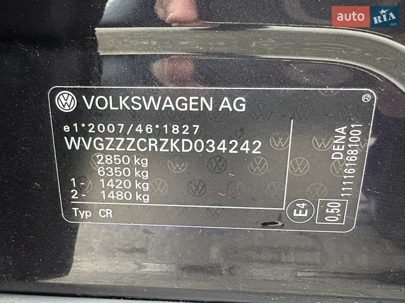 Внедорожник / Кроссовер Volkswagen Touareg 2019 в Львове