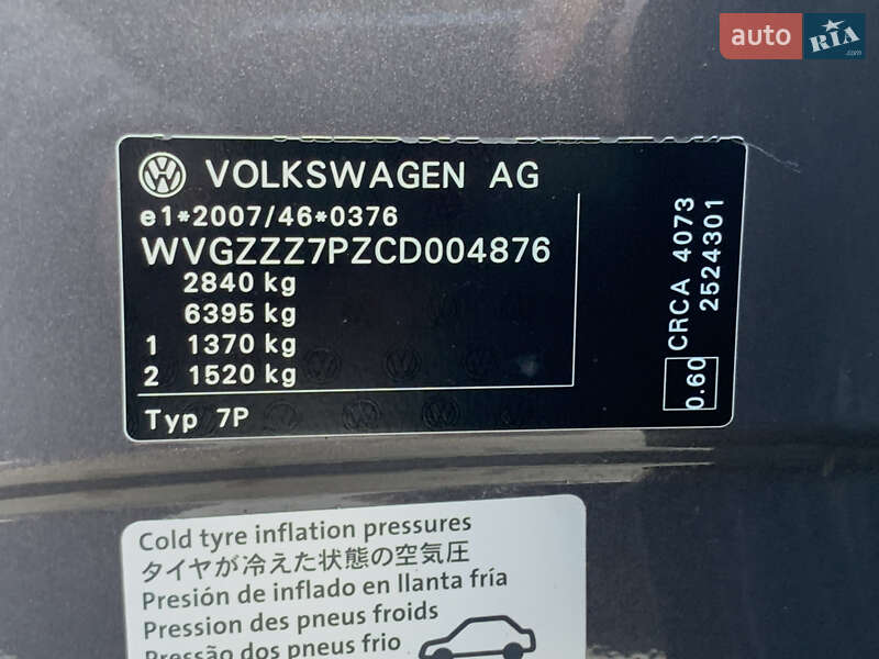 Внедорожник / Кроссовер Volkswagen Touareg 2011 в Бердичеве