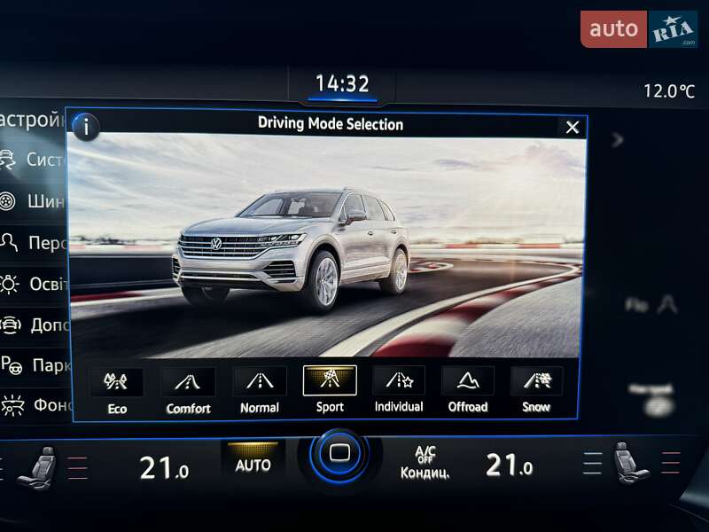 Позашляховик / Кросовер Volkswagen Touareg 2021 в Києві