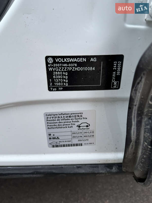 Позашляховик / Кросовер Volkswagen Touareg 2016 в Тернополі