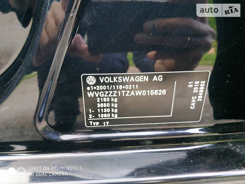 Універсал Volkswagen Touran 2009 в Дубні