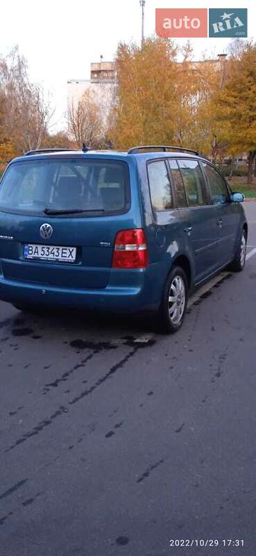Мінівен Volkswagen Touran 2005 в Долинській