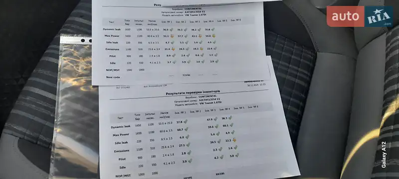 Минивэн Volkswagen Touran 2011 в Хотине документ