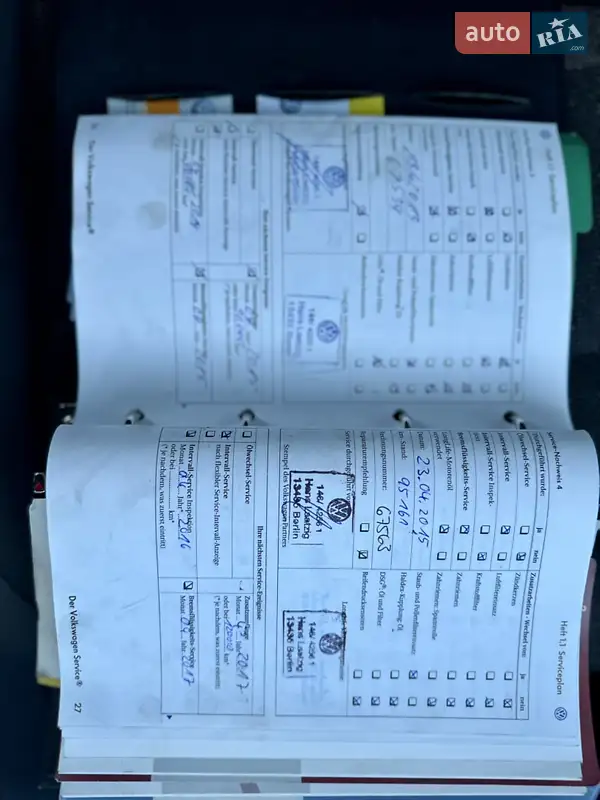 Минивэн Volkswagen Touran 2007 в Дубно документ 3 фото Минивэн Volkswagen Touran 2007 в Дубно документ