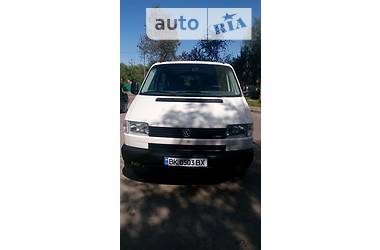 Минивэн Volkswagen Transporter 2002 в Чернигове