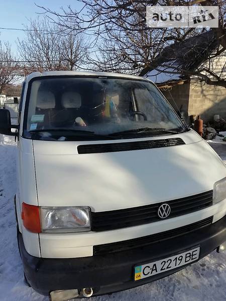 Грузопассажирский фургон Volkswagen Transporter 1996 в Черкассах