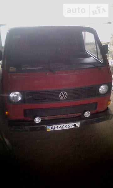 Мінівен Volkswagen Transporter 1989 в Дружківці фото Мінівен Volkswagen Transporter 1989 в Дружківці