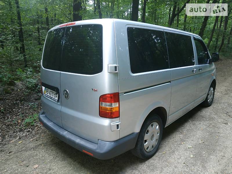 Вантажопасажирський фургон Volkswagen Transporter 2005 в Гайсину фото 8 Вантажопасажирський фургон Volkswagen Transporter 2005 в Гайсину
